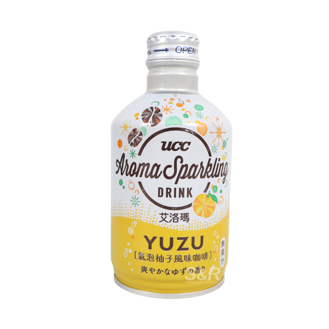 UCC Aroma Sparkling Yuzu Coffee 290mL